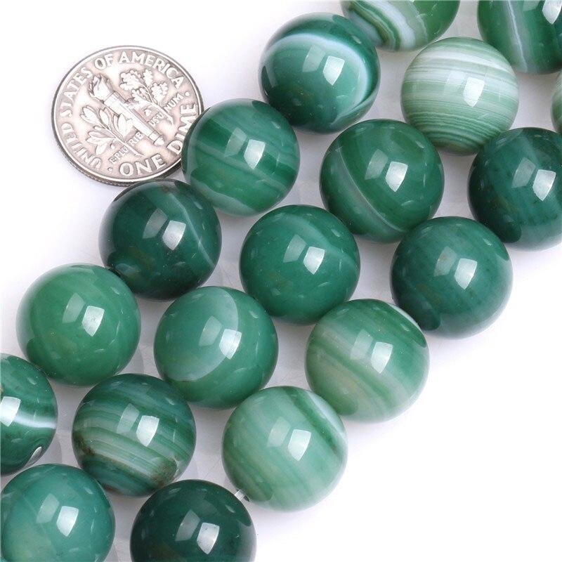Perles Agate Verte - King of Bracelet
