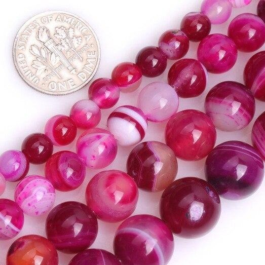 Perles Agate Rose - King of Bracelet