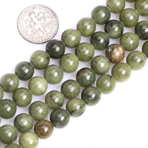 Perles Rondes Jade du Canada - King of Bracelet