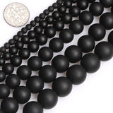 Perles Rondes Onyx Noir Mat - King of Bracelet