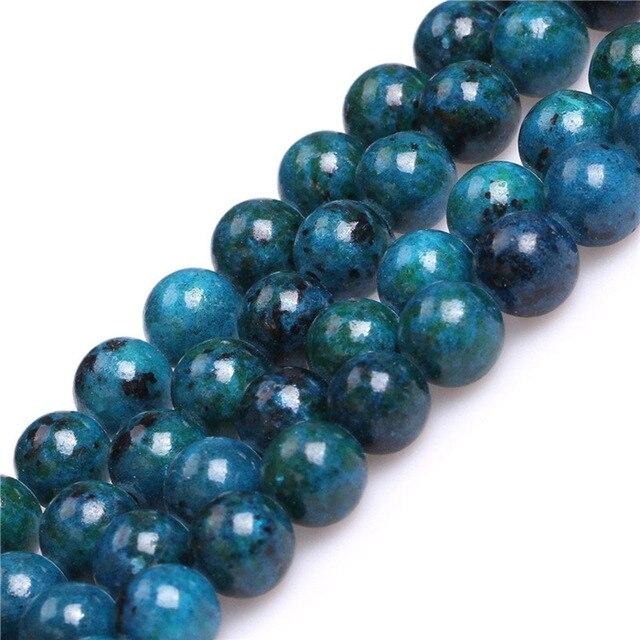 Perles Rondes Chrysocolle 8MM