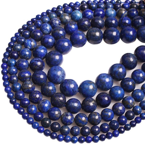 Perles Rondes Lapis Lazuli - Qualité A
